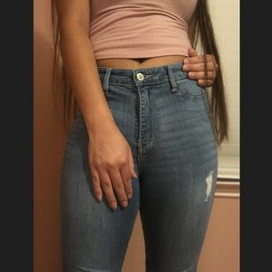 ⁉️JUST WANT THE BLUE JEAN LEGGINGS⁉️ ONLY 2‼️